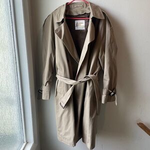 London fog trench